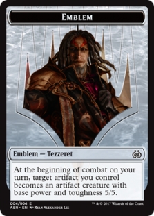 (image for) Emblem - Tezzeret the Schemer - Aether Revolt