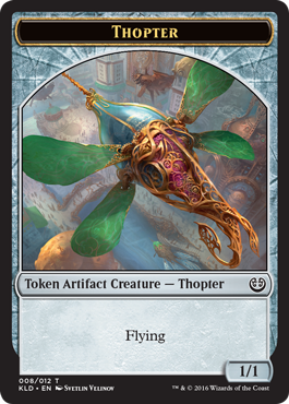 (image for) Thopter Token 008 - Kaladesh
