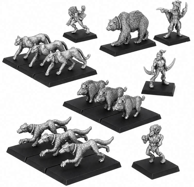 (image for) Wood Elf Beast Pack