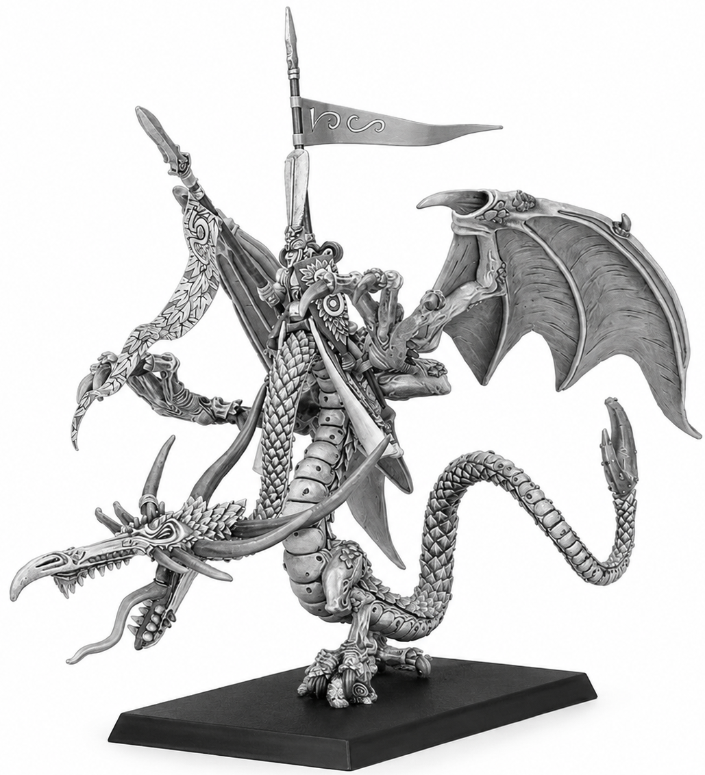 (image for) Wood Elf Noble on Forest Dragon