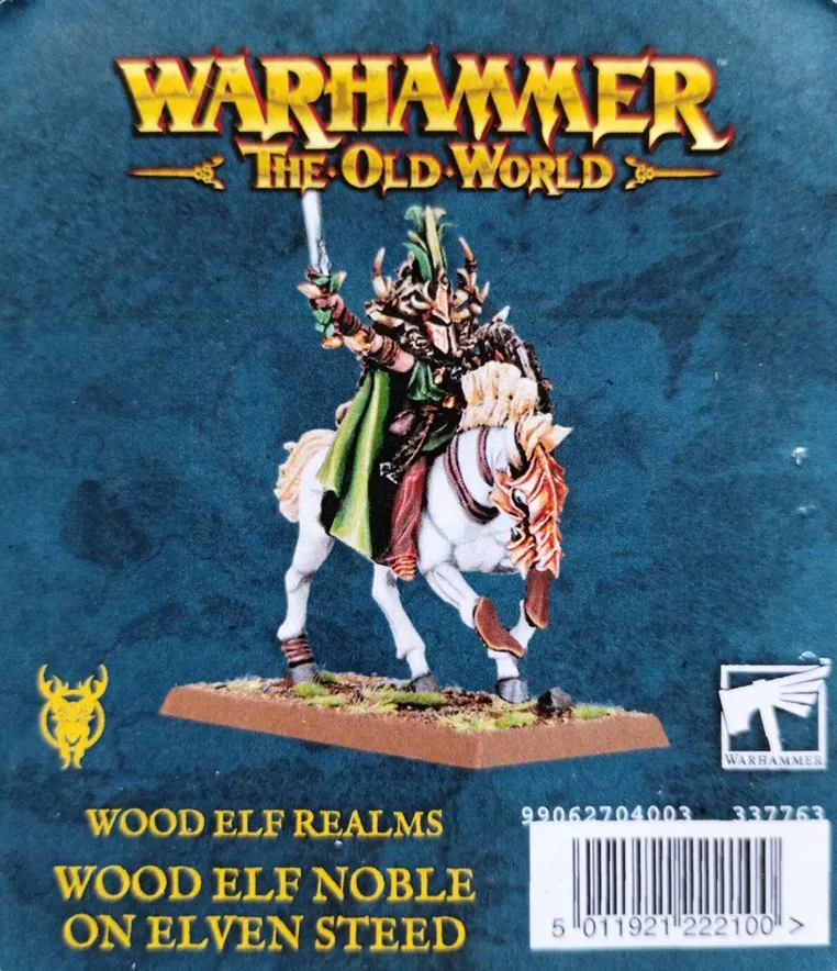 (image for) Wood Elf Noble on Elven Steed
