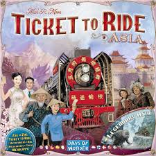 (image for) Ticket to Ride Asia Map Collection