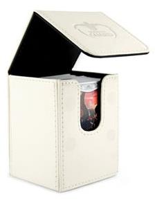 Ultimate Guard Leatherette Deck Box White 100+ (image for) Ultimate Guard Leatherette Deck Box White 100+