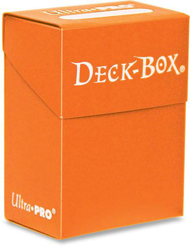 (image for) Ultra Pro Deck box Orange