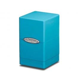 (image for) Ultra Pro Satin Tower Deck Box Light Blue