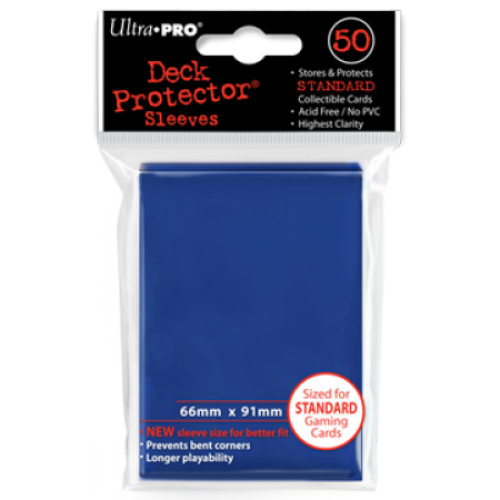Ultra Pro Gloss Blue Sleeves Standard