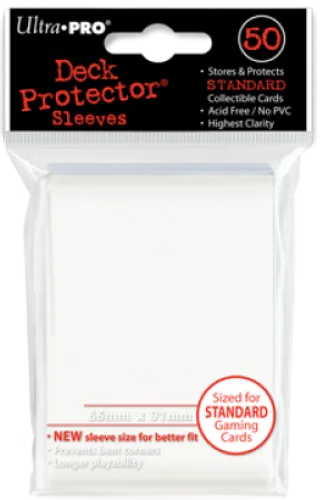 (image for) Ultra Pro Gloss White Sleeves Standard