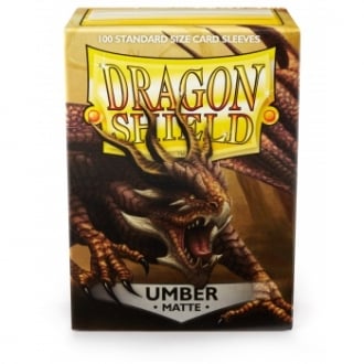 (image for) Dragon Shield Umber Matte Sleeves Standard x 100