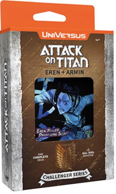 (image for) Universus CCG - Attack on Titan: Battle for Humanity Challenger Series Deck
