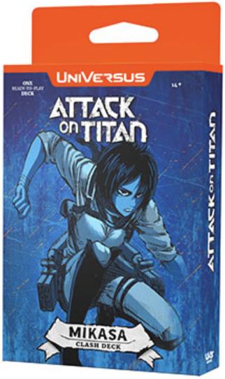 (image for) Universus CCG - Attack on Titan: Battle for Humanity Clash Deck - Mikasa