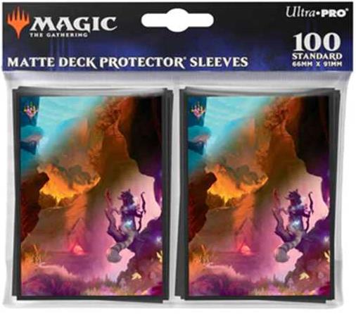 (image for) Magic: The Gathering - Bloomburrow 100ct Deck Protector Sleeves Red