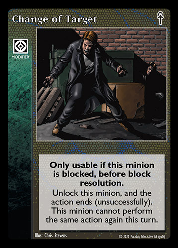 (image for) Change of Target