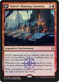 (image for) Vance's Blasting Cannons / Spitfire Bastion - Alt Art Promo