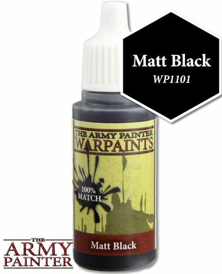 (image for) Army Painter Warpaints - Matt Black