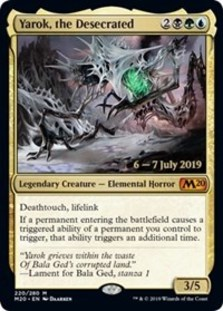 (image for) Yarok, the Desecrated - Core Set 2020 Prerelease Promo